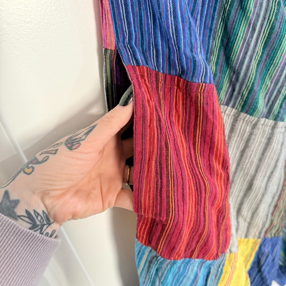 Like International Patchwork Harem Jumpsuit | Bou… - image 3